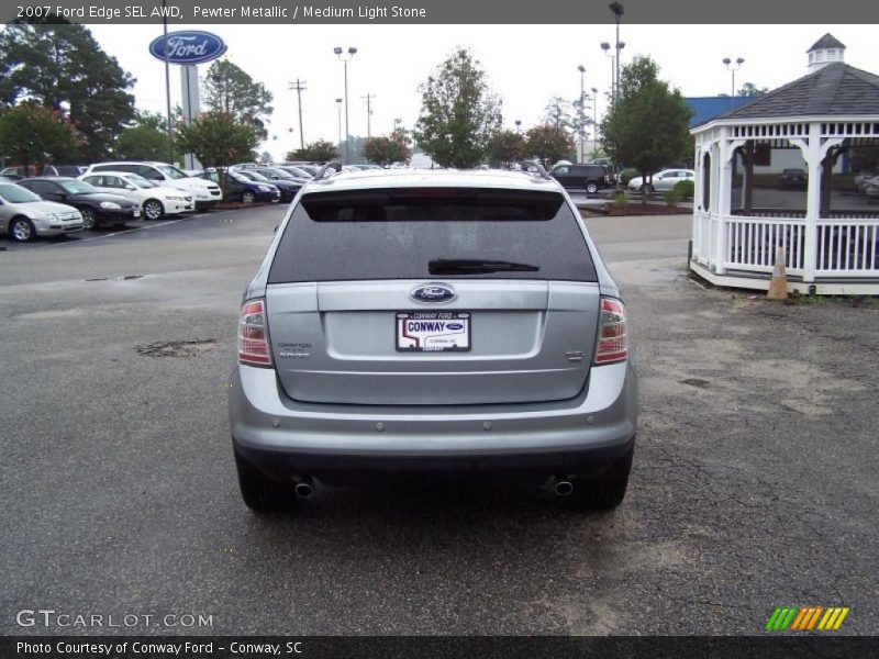 Pewter Metallic / Medium Light Stone 2007 Ford Edge SEL AWD