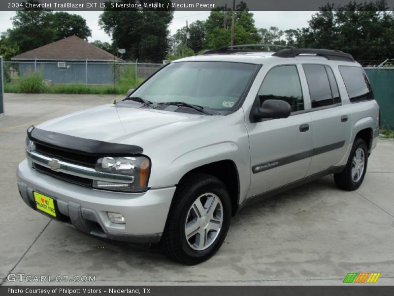 Silverstone Metallic / Medium Pewter 2004 Chevrolet TrailBlazer EXT LS