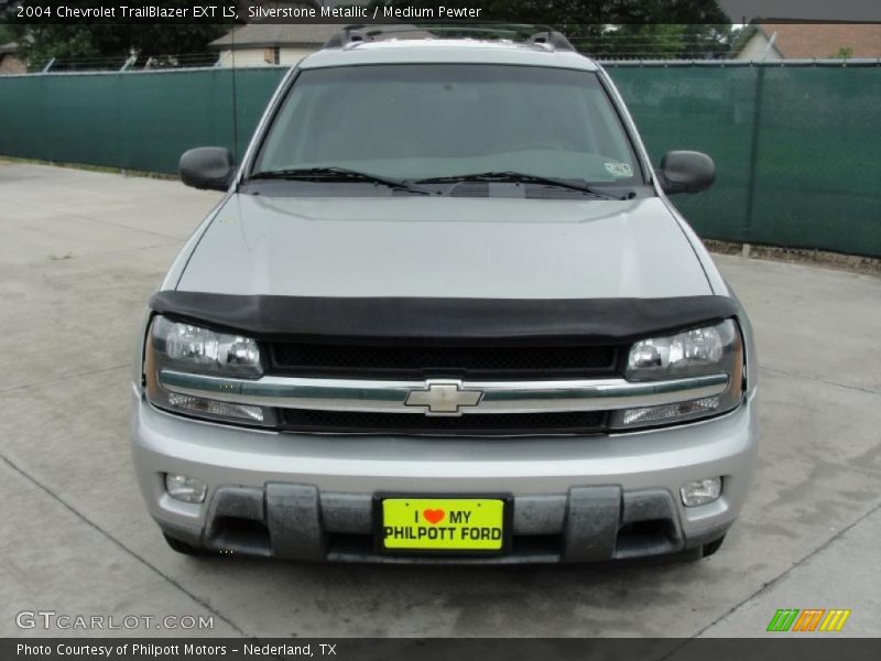 Silverstone Metallic / Medium Pewter 2004 Chevrolet TrailBlazer EXT LS