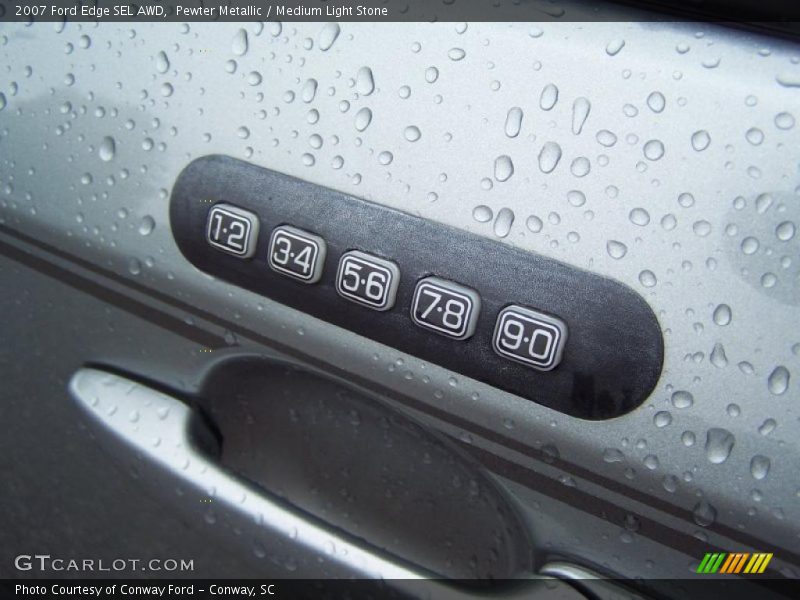 Pewter Metallic / Medium Light Stone 2007 Ford Edge SEL AWD