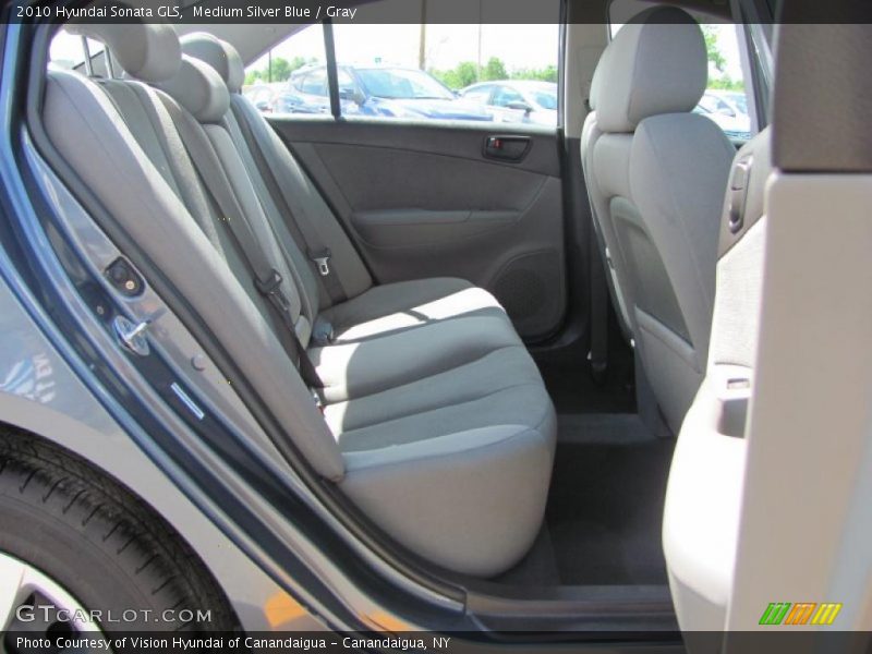 Medium Silver Blue / Gray 2010 Hyundai Sonata GLS