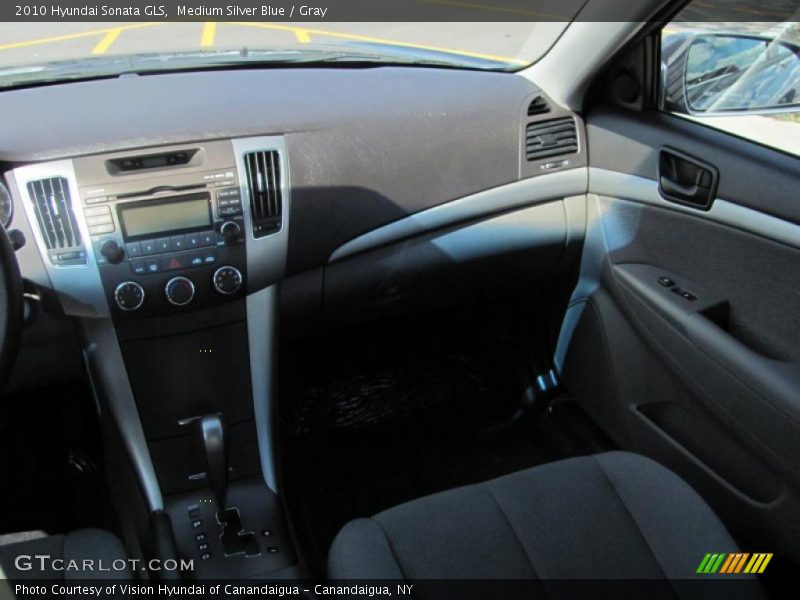 Medium Silver Blue / Gray 2010 Hyundai Sonata GLS
