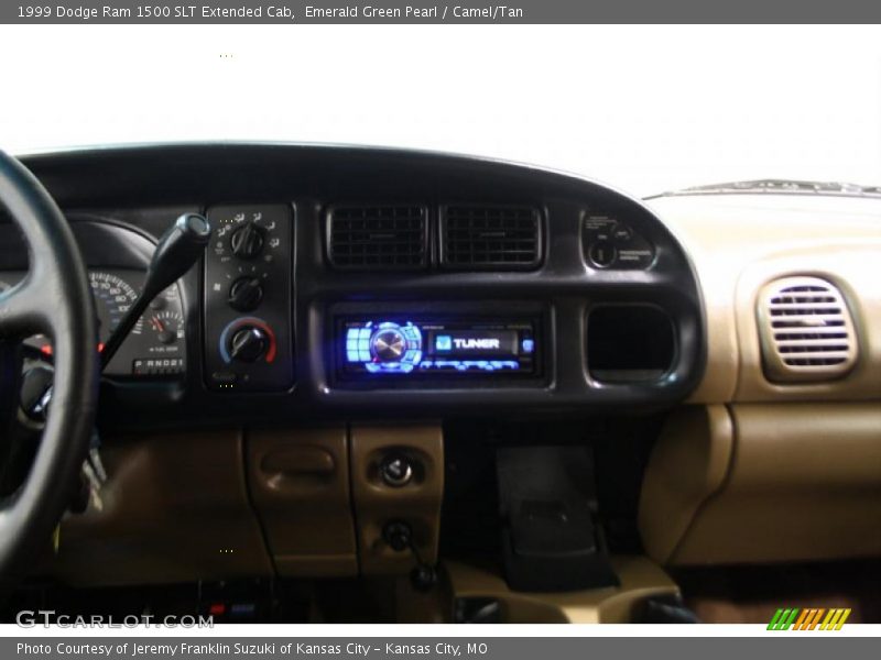 Emerald Green Pearl / Camel/Tan 1999 Dodge Ram 1500 SLT Extended Cab
