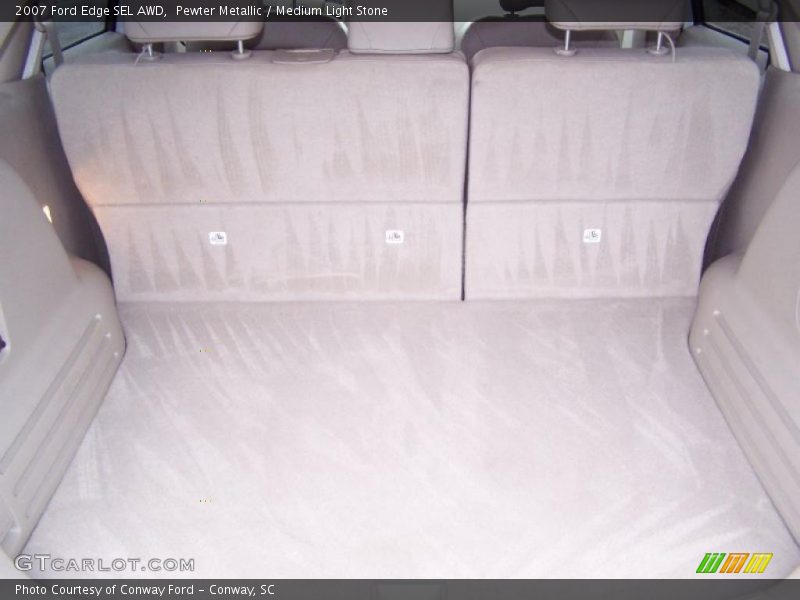 Pewter Metallic / Medium Light Stone 2007 Ford Edge SEL AWD