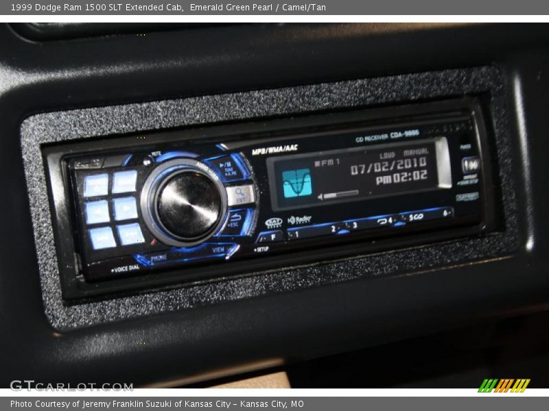 Emerald Green Pearl / Camel/Tan 1999 Dodge Ram 1500 SLT Extended Cab