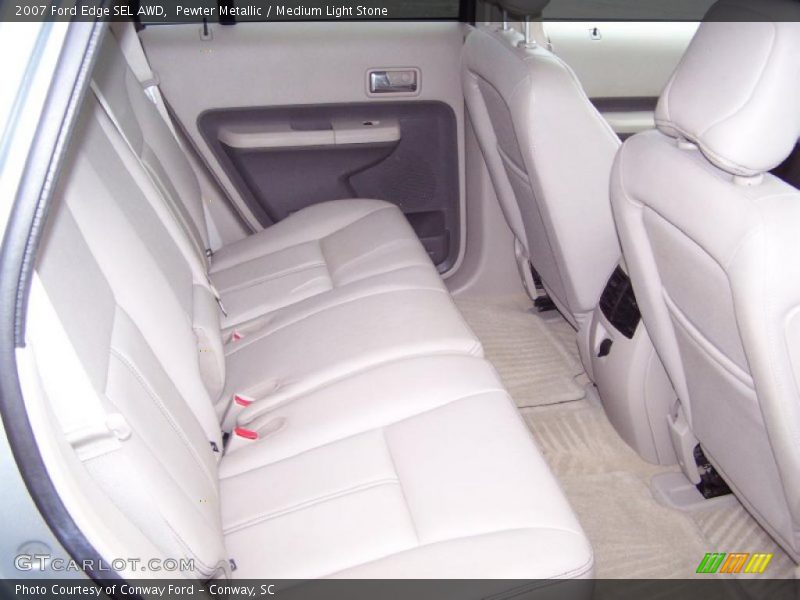 Pewter Metallic / Medium Light Stone 2007 Ford Edge SEL AWD