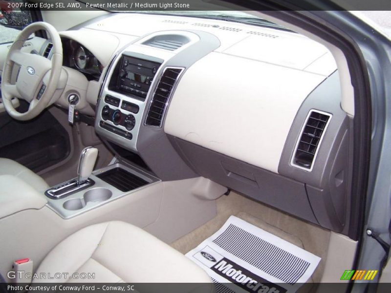 Pewter Metallic / Medium Light Stone 2007 Ford Edge SEL AWD