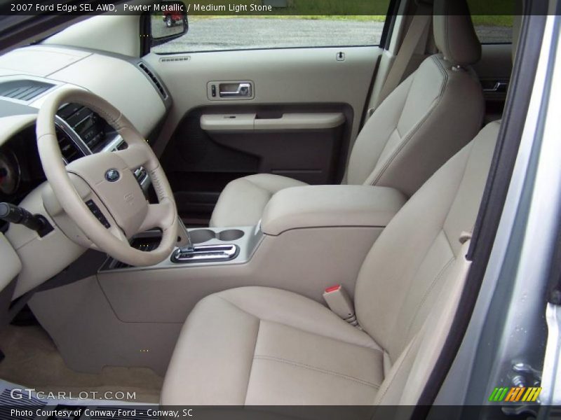 Pewter Metallic / Medium Light Stone 2007 Ford Edge SEL AWD