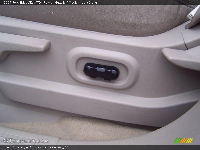 Pewter Metallic / Medium Light Stone 2007 Ford Edge SEL AWD