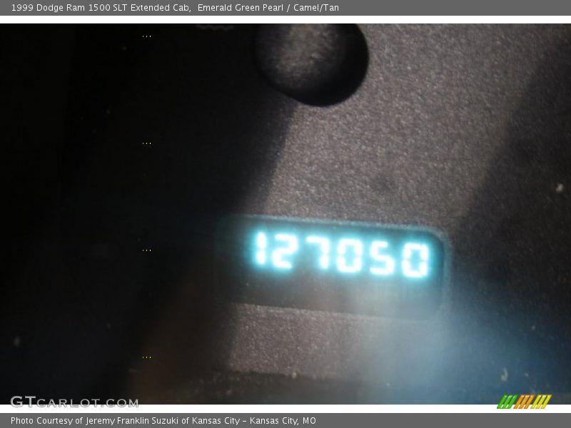 Emerald Green Pearl / Camel/Tan 1999 Dodge Ram 1500 SLT Extended Cab