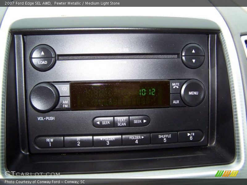 Pewter Metallic / Medium Light Stone 2007 Ford Edge SEL AWD