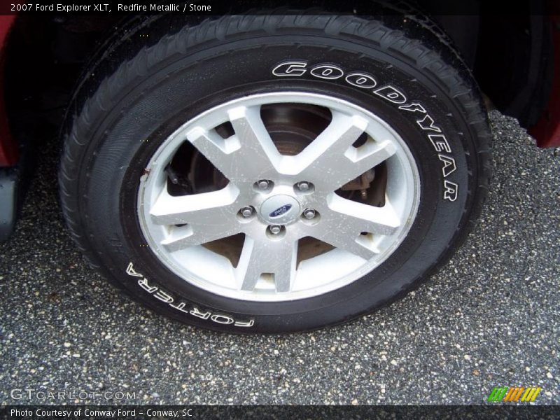 Redfire Metallic / Stone 2007 Ford Explorer XLT