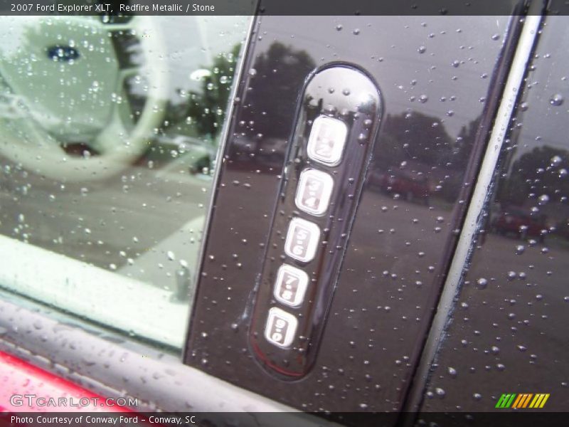 Redfire Metallic / Stone 2007 Ford Explorer XLT