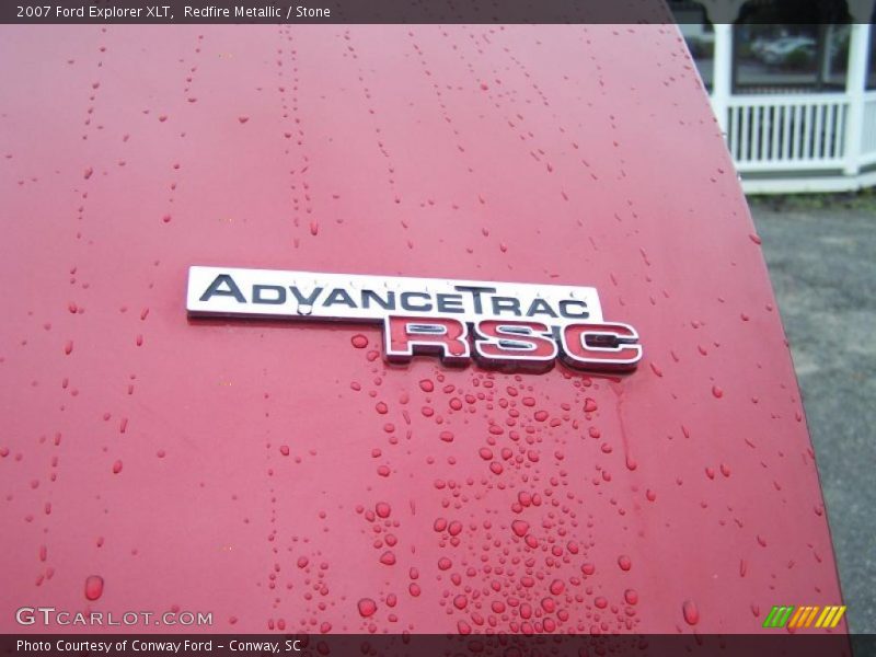 Redfire Metallic / Stone 2007 Ford Explorer XLT