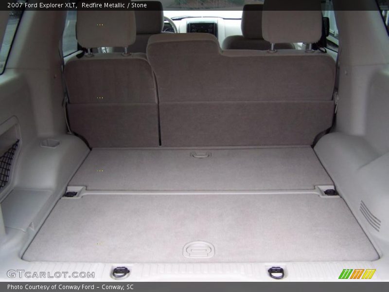 Redfire Metallic / Stone 2007 Ford Explorer XLT