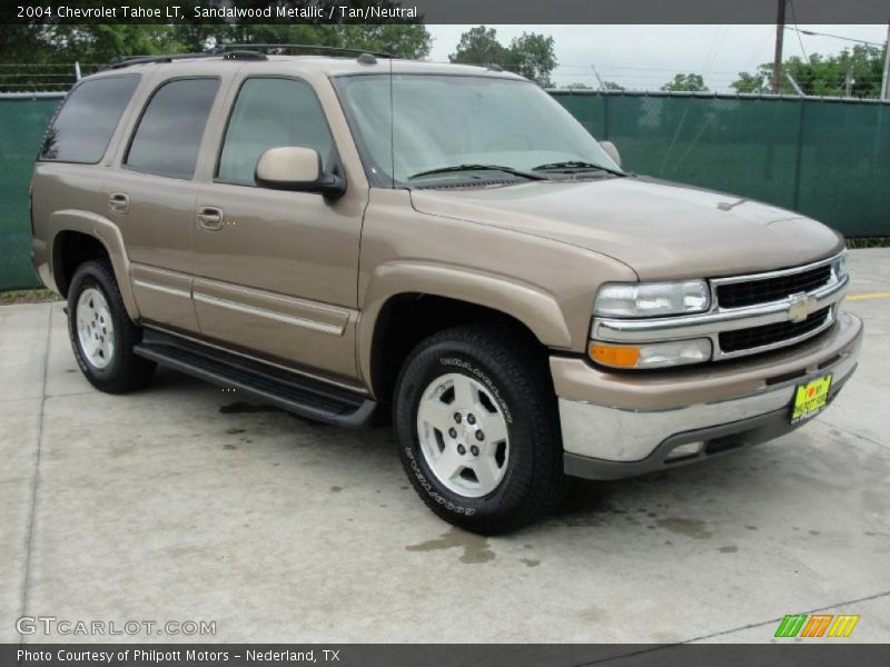 Sandalwood Metallic / Tan/Neutral 2004 Chevrolet Tahoe LT