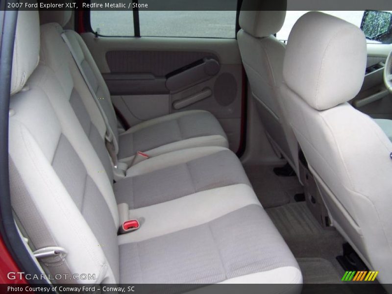 Redfire Metallic / Stone 2007 Ford Explorer XLT