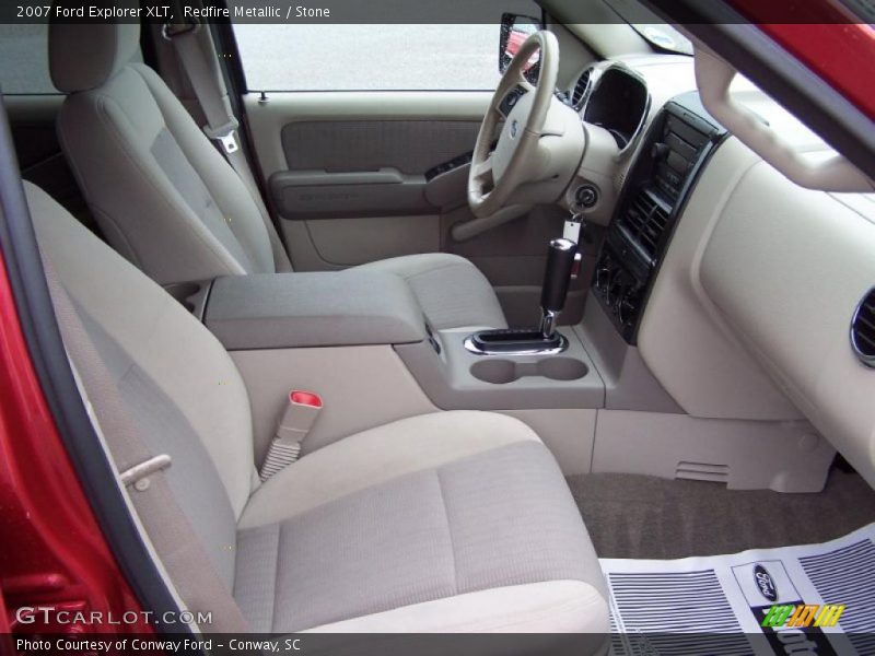 Redfire Metallic / Stone 2007 Ford Explorer XLT