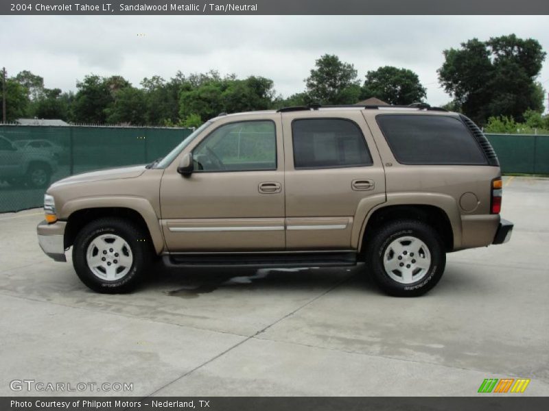 Sandalwood Metallic / Tan/Neutral 2004 Chevrolet Tahoe LT