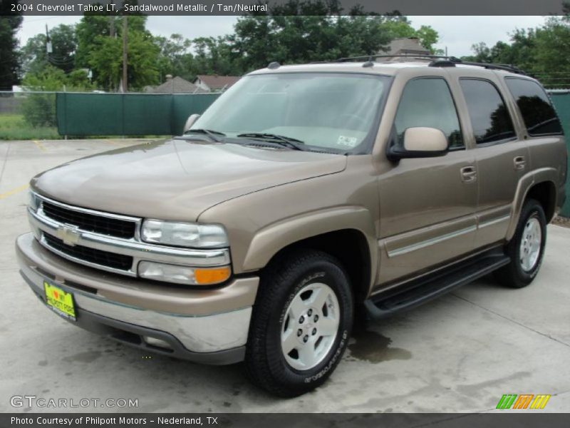 Sandalwood Metallic / Tan/Neutral 2004 Chevrolet Tahoe LT