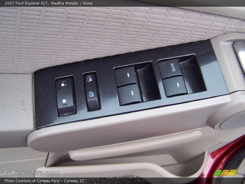 Redfire Metallic / Stone 2007 Ford Explorer XLT