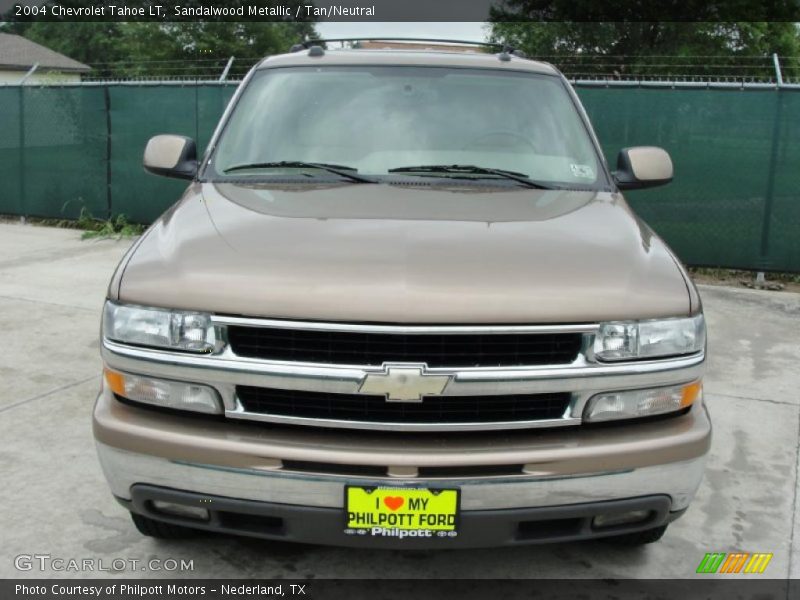 Sandalwood Metallic / Tan/Neutral 2004 Chevrolet Tahoe LT