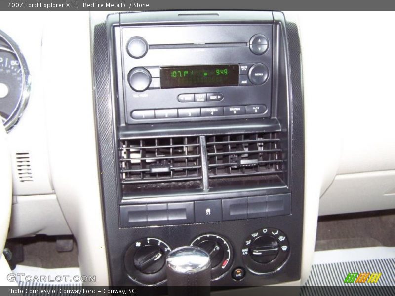 Redfire Metallic / Stone 2007 Ford Explorer XLT