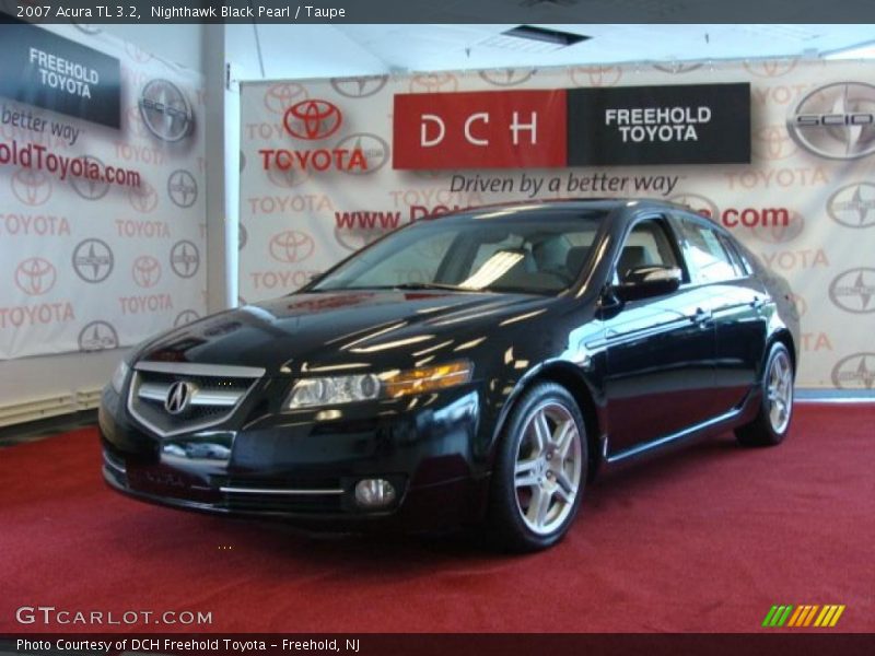 Nighthawk Black Pearl / Taupe 2007 Acura TL 3.2
