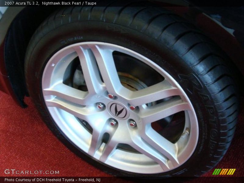 Nighthawk Black Pearl / Taupe 2007 Acura TL 3.2