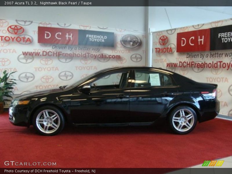 Nighthawk Black Pearl / Taupe 2007 Acura TL 3.2