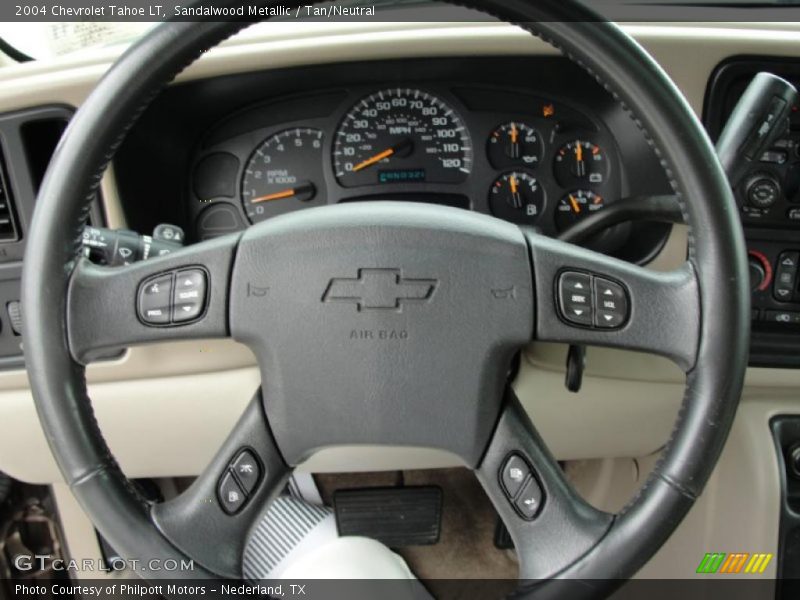 Sandalwood Metallic / Tan/Neutral 2004 Chevrolet Tahoe LT