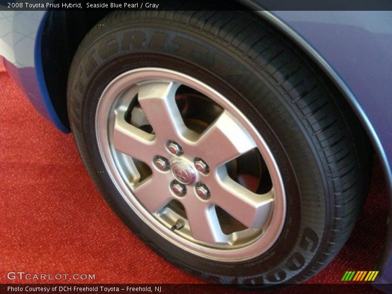 Seaside Blue Pearl / Gray 2008 Toyota Prius Hybrid