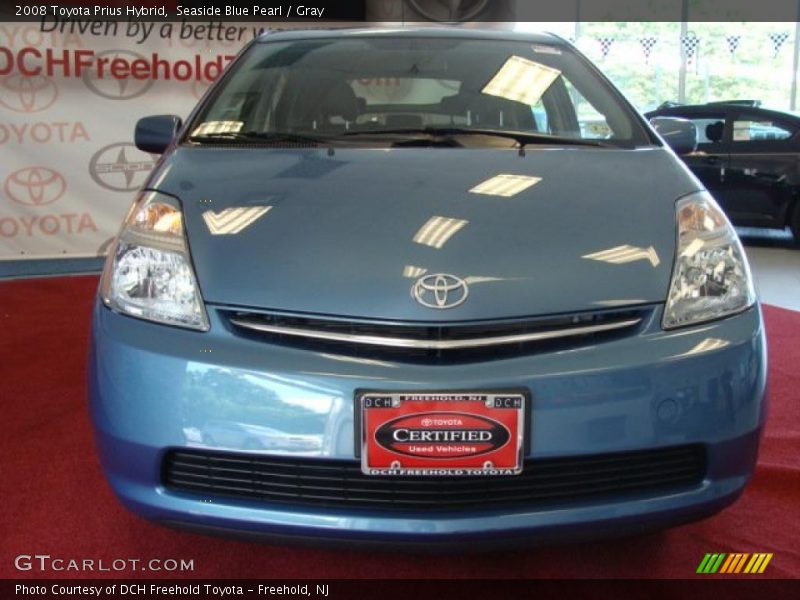 Seaside Blue Pearl / Gray 2008 Toyota Prius Hybrid