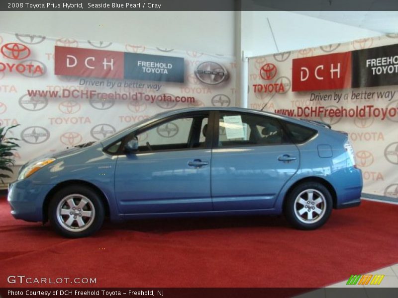 Seaside Blue Pearl / Gray 2008 Toyota Prius Hybrid