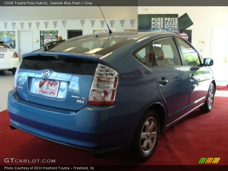 Seaside Blue Pearl / Gray 2008 Toyota Prius Hybrid