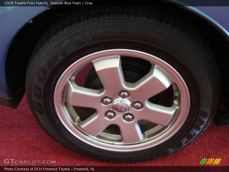 Seaside Blue Pearl / Gray 2008 Toyota Prius Hybrid