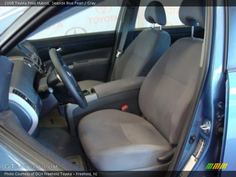 Seaside Blue Pearl / Gray 2008 Toyota Prius Hybrid