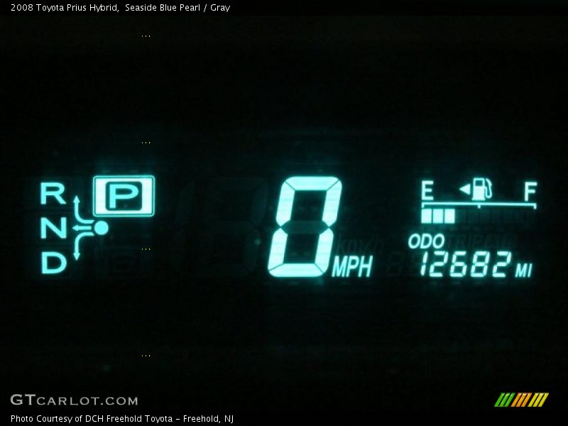 Seaside Blue Pearl / Gray 2008 Toyota Prius Hybrid