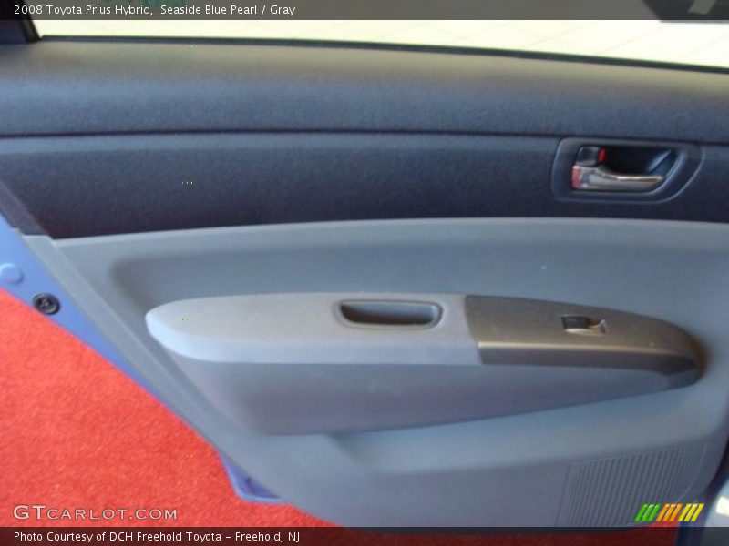 Seaside Blue Pearl / Gray 2008 Toyota Prius Hybrid