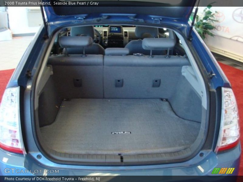 Seaside Blue Pearl / Gray 2008 Toyota Prius Hybrid