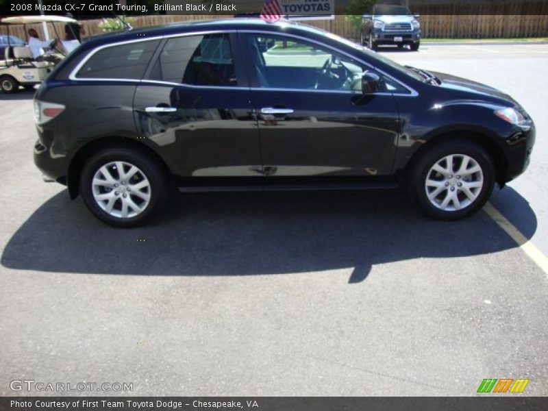 Brilliant Black / Black 2008 Mazda CX-7 Grand Touring