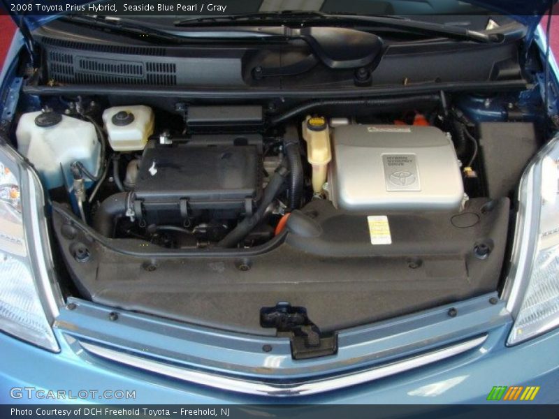 Seaside Blue Pearl / Gray 2008 Toyota Prius Hybrid