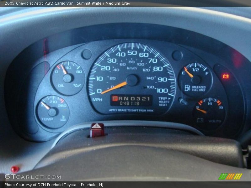 Summit White / Medium Gray 2005 Chevrolet Astro AWD Cargo Van