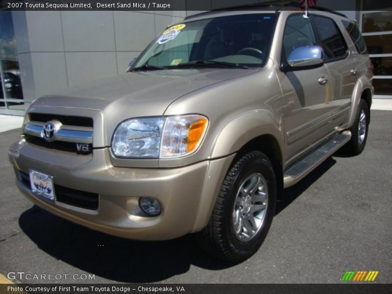 Desert Sand Mica / Taupe 2007 Toyota Sequoia Limited