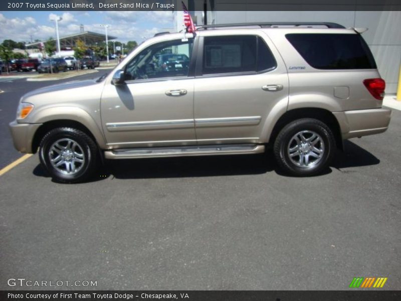 Desert Sand Mica / Taupe 2007 Toyota Sequoia Limited
