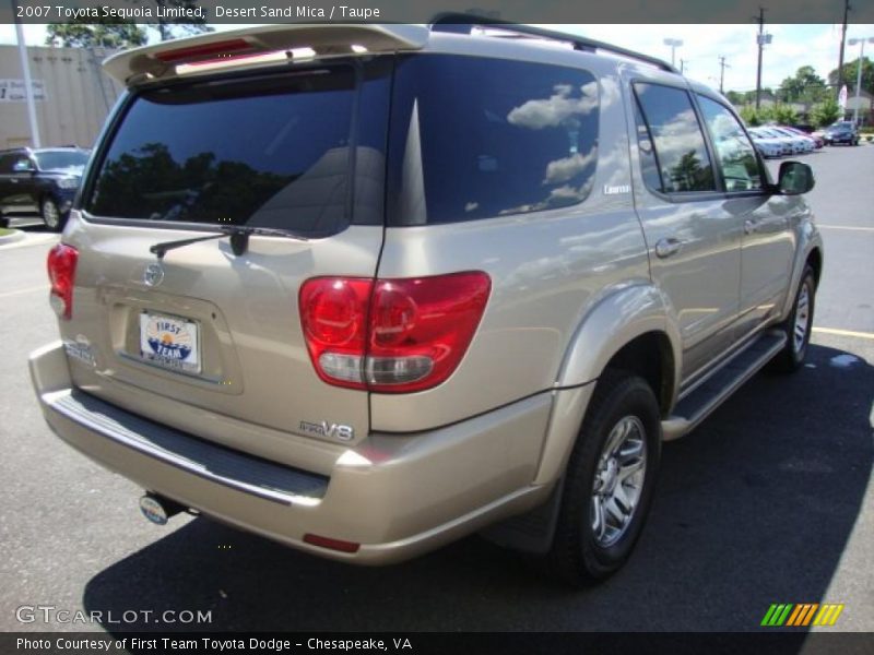 Desert Sand Mica / Taupe 2007 Toyota Sequoia Limited