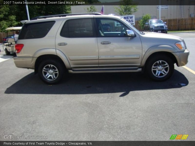 Desert Sand Mica / Taupe 2007 Toyota Sequoia Limited