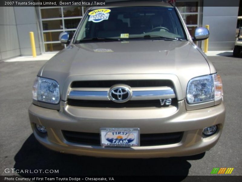Desert Sand Mica / Taupe 2007 Toyota Sequoia Limited