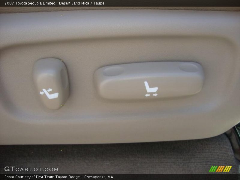 Desert Sand Mica / Taupe 2007 Toyota Sequoia Limited