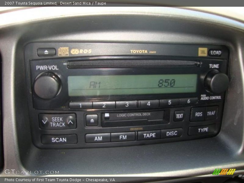 Desert Sand Mica / Taupe 2007 Toyota Sequoia Limited